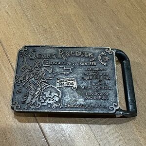 Vintage Sear Roebuck belt buckle